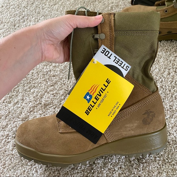 Marine Corps Boots Steel Toe - Picture 4 of 10